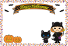 ハロウィンのカード