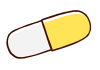 カプセル薬（黄色）