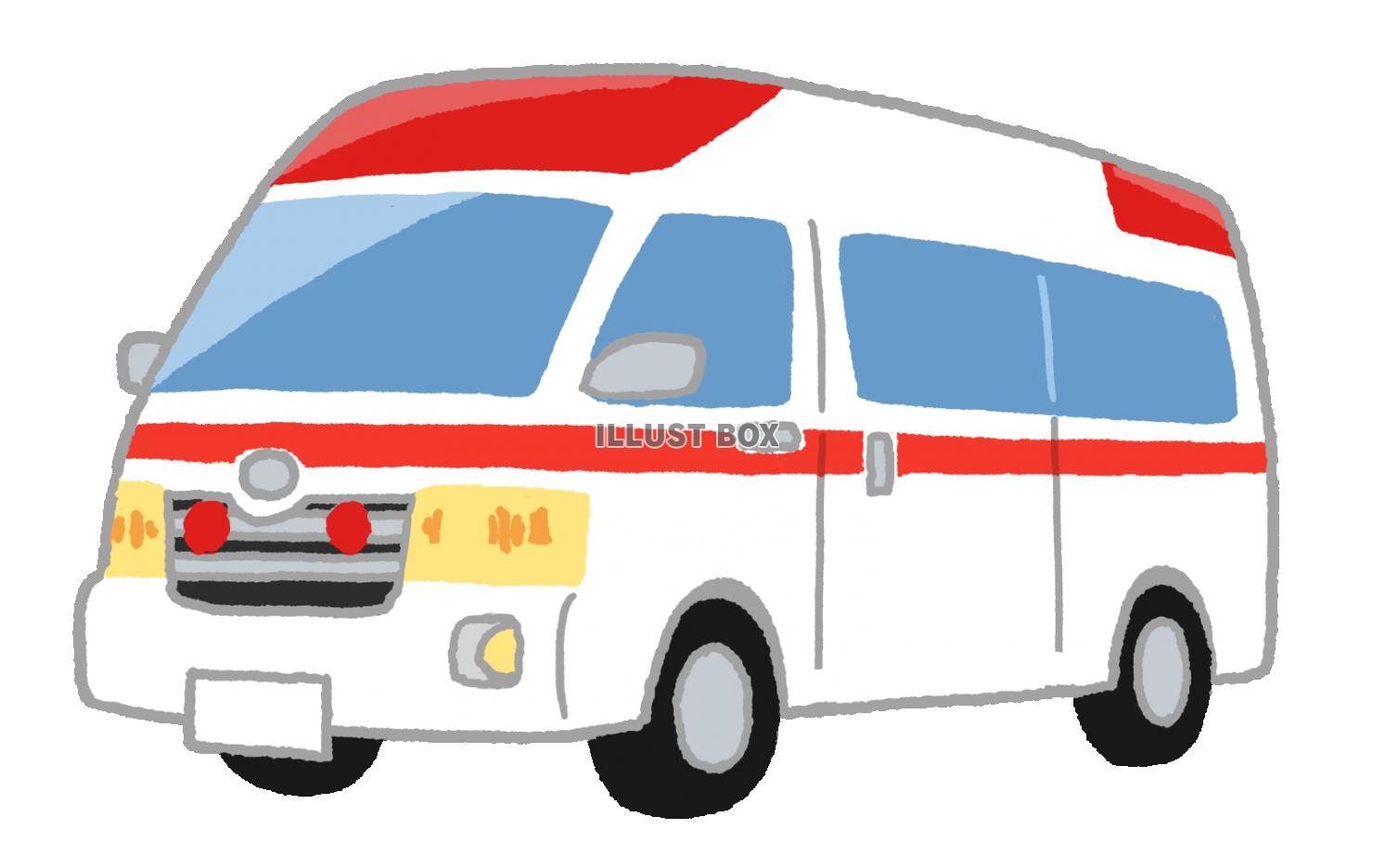 無料イラスト 救急車