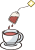 ティーバッグで煎れた紅茶
