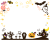 ハロウィンフレーム　透過png