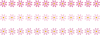  秋の花コスモスのシンプルライン飾り素材【9月10月11月頃の植物・透過PNG】