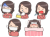 風邪の症状セット　かわいい女性