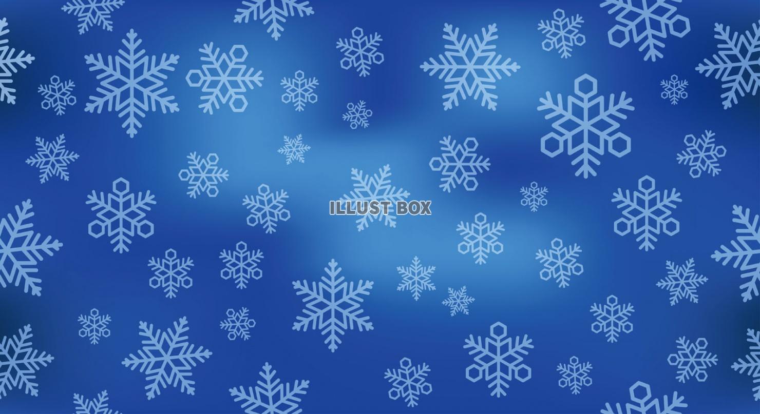 無料イラスト 雪の結晶のシームレスな背景 無料イラスト 雪の結晶のシームレスな背景