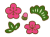 お正月～春のイメージ　梅の花