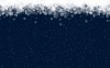 雪結晶背景（濃い青）