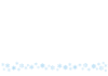 透過・雪の結晶のフレーム　シンプルかわいい冬12月1月クリスマス雪結晶枠背景