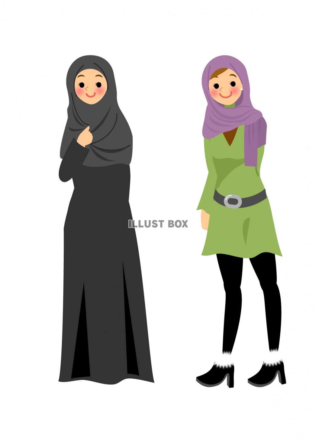 中東、アラブの女性