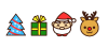 クリスマスライン　透過png