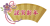 透過・謹賀新年の見出し　マークアイキャッチロゴ正月新春年賀状タイトル迎春和風和柄