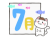 猫と七月の文字