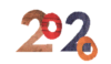 2020　ロゴ　ブルー系