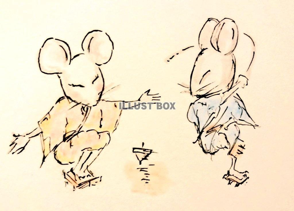 ネズミの子らの正月