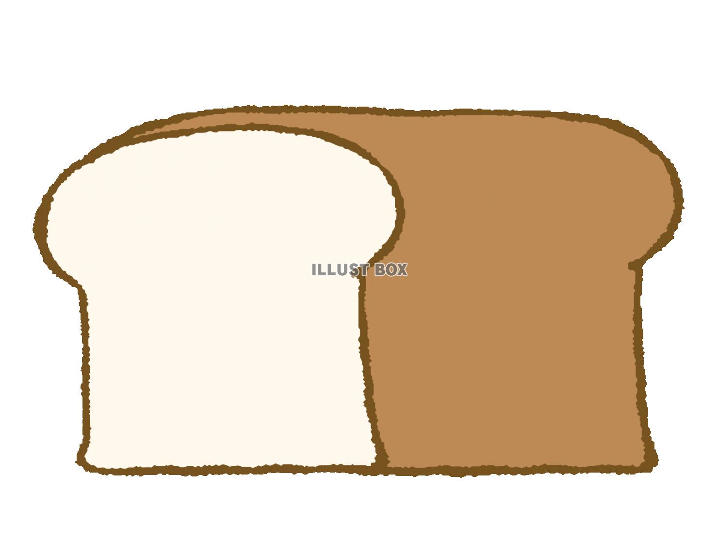 シンプルな食パン
