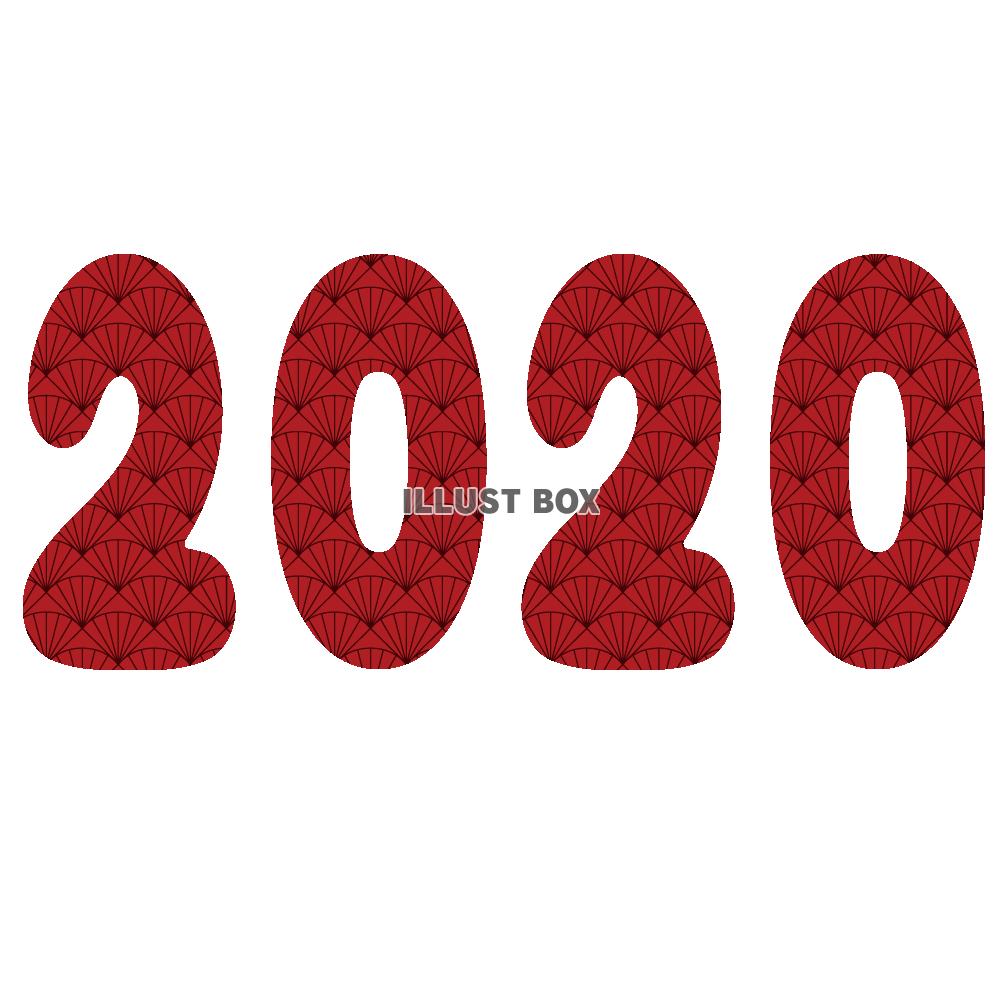 ふんわり和柄　2020ののワンポイント5