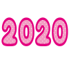 水玉　2020のワンポイント ピンク