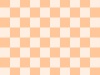 パステルオレンジ チェック4