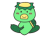 キュウリにまたがるかっぱ