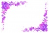 雪の結晶のイラストカード