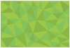 初夏のポリゴンスタイル・ジオメトリック背景画［緑・黄緑］