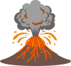 自然災害　噴火　火山　爆発