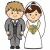 男女30_01（結婚式・新郎・新婦）