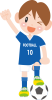 少年　サッカー　キャラクター