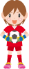 少年　サッカー　キーパー　キャラクター