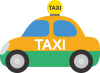 シンプルなタクシー