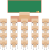 シンプルな教室