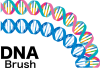 DNA 遺伝子 イラレ用ブラシ