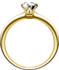 エンゲージリング ダイヤ 婚約指輪　ゴールド