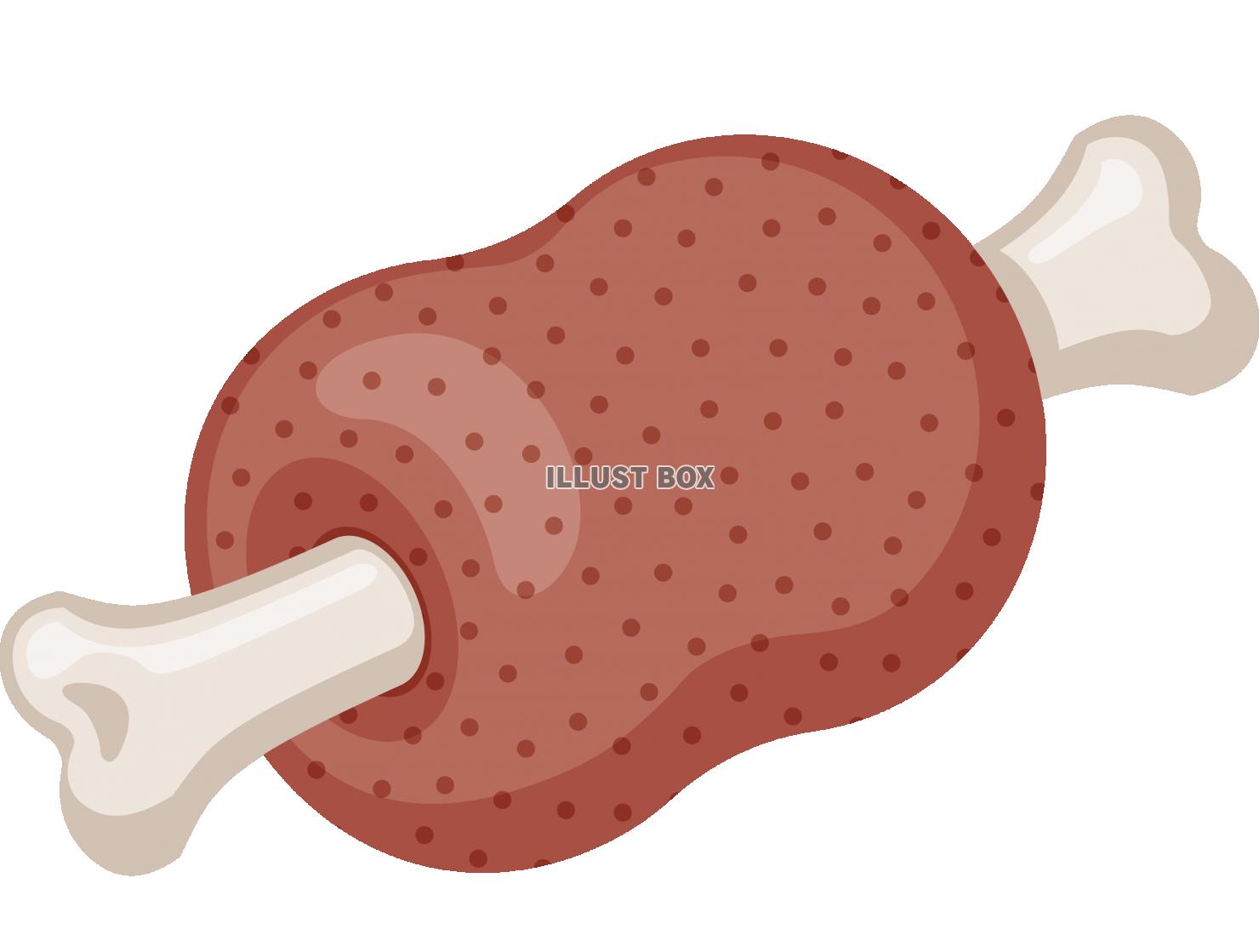 骨付き肉 イラスト無料