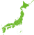 日本地図　都道府県