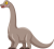 恐竜 ブラキオサウルス　キャラクター