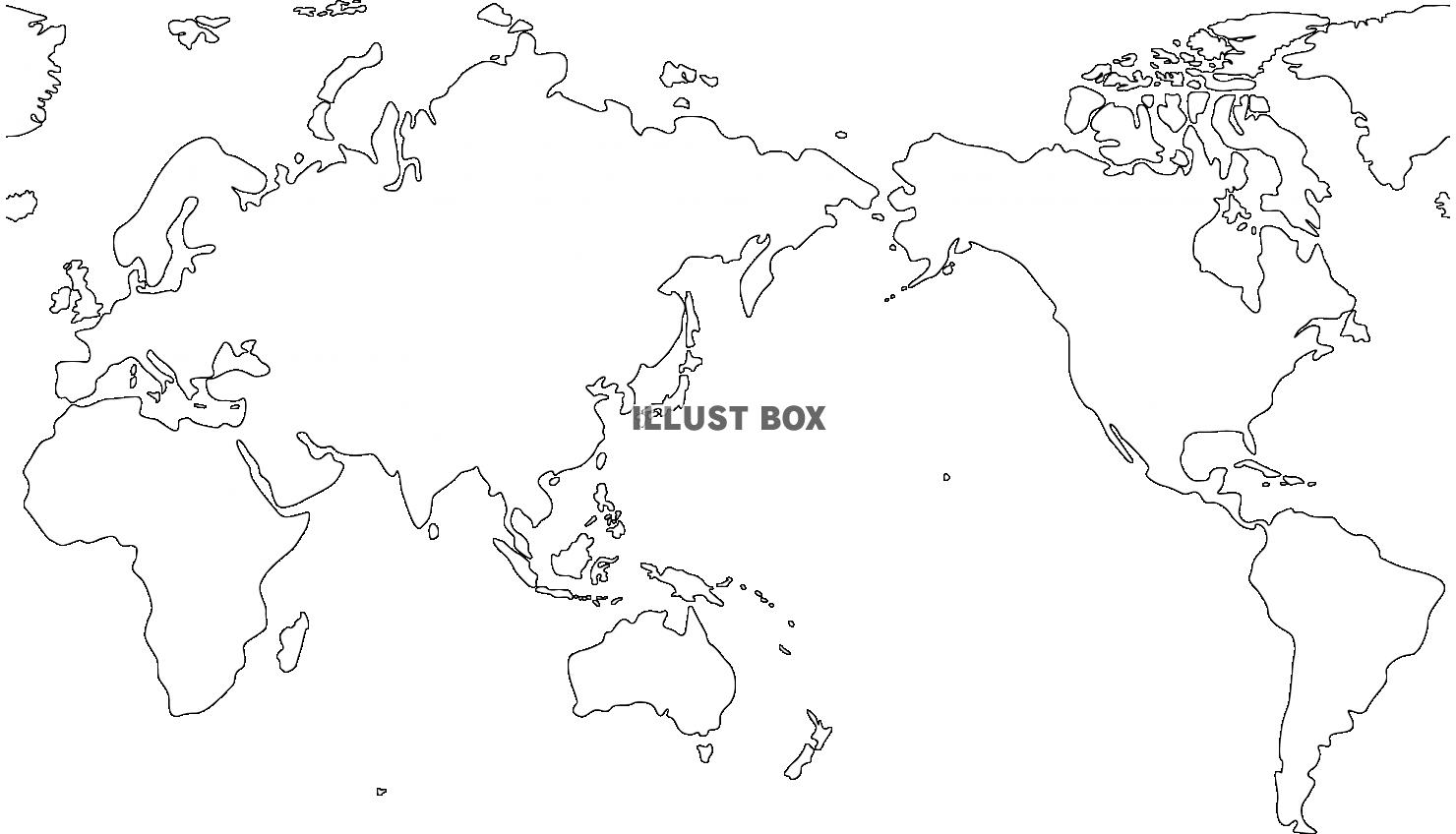 地図 イラスト無料