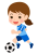 サッカー・女
