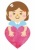 女の子28_03（ハート）