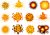 爆発　爆破のイメージ素材　セット