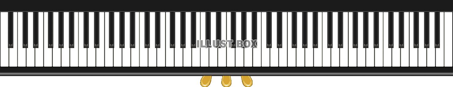 ピアノ　鍵盤　キーボード　ペダル