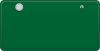 ナンバープレート　フレーム　事業用　緑