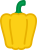 パプリカ　黄色　野菜　ベジタブル