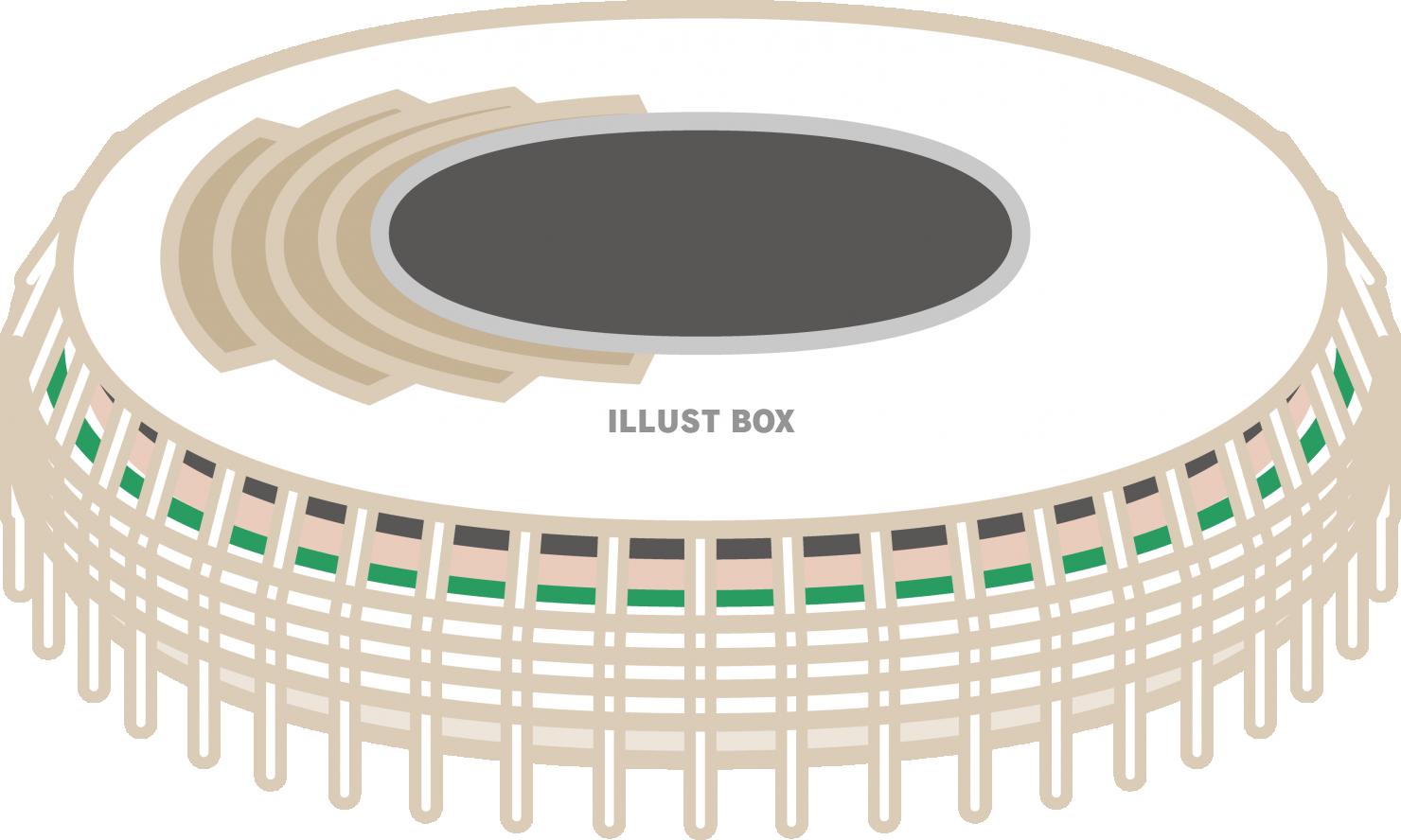 新国立競技場 イラスト無料