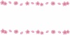 桃の花の枠フレーム(jpg)