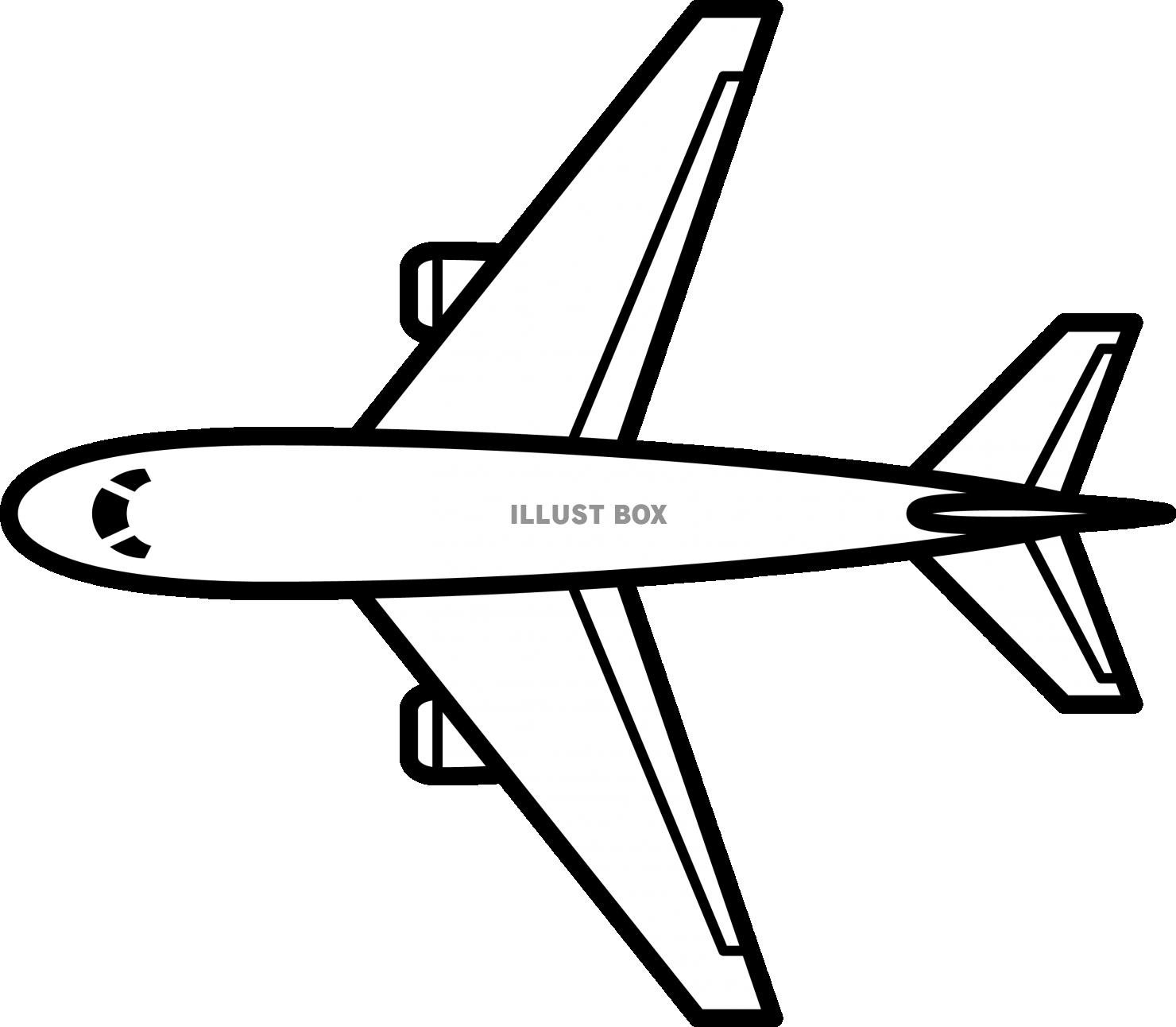 飛行機 イラスト無料