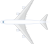 飛行機　上面