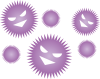 ウイルス・バイ菌・虫歯イメージアイコン