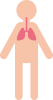 肺　内臓　器官　人体　アイコン