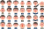 ビジネスマン　怒り　アバター　キャラ