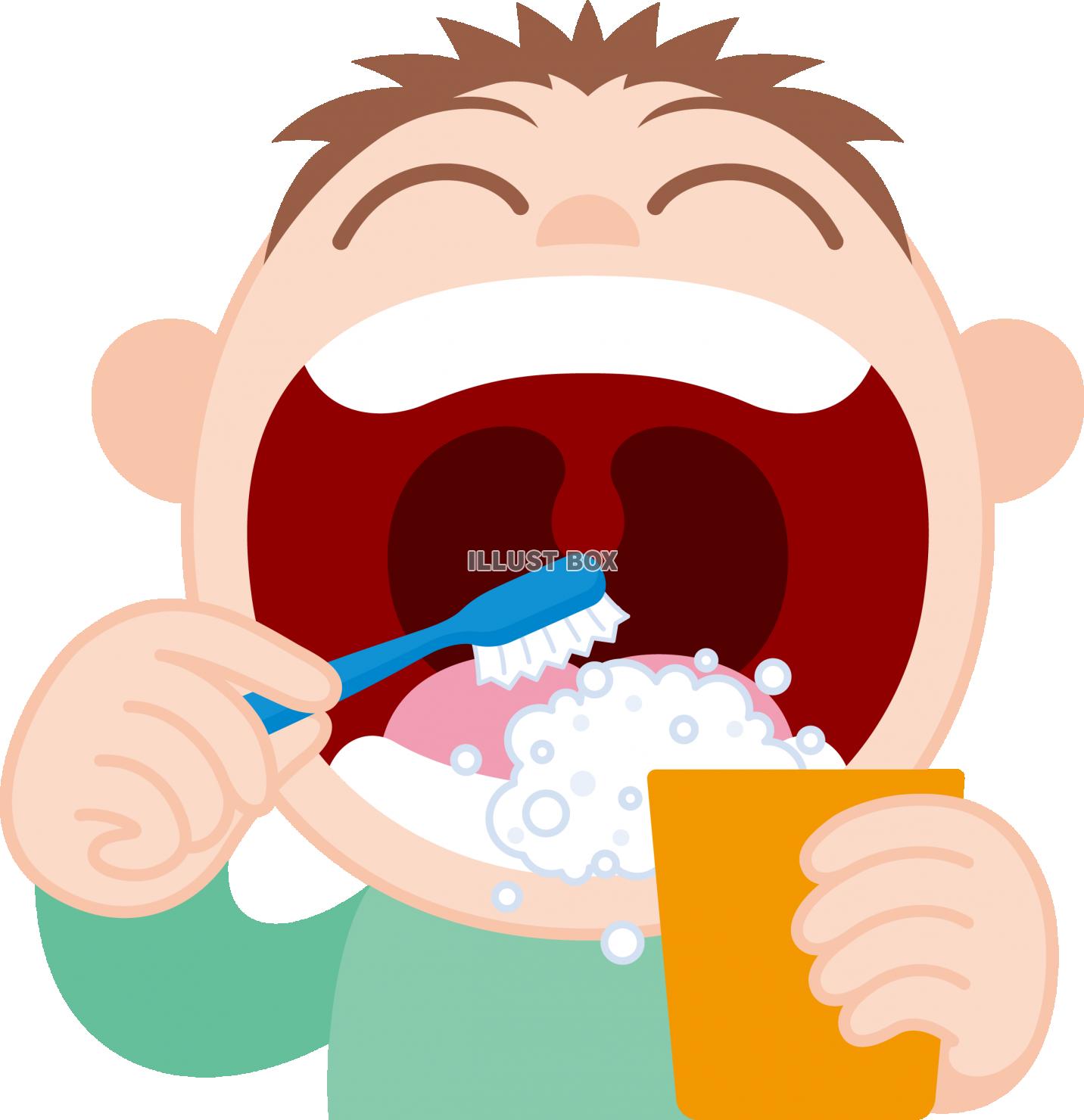 歯磨き　ブラッシング　虫歯予防